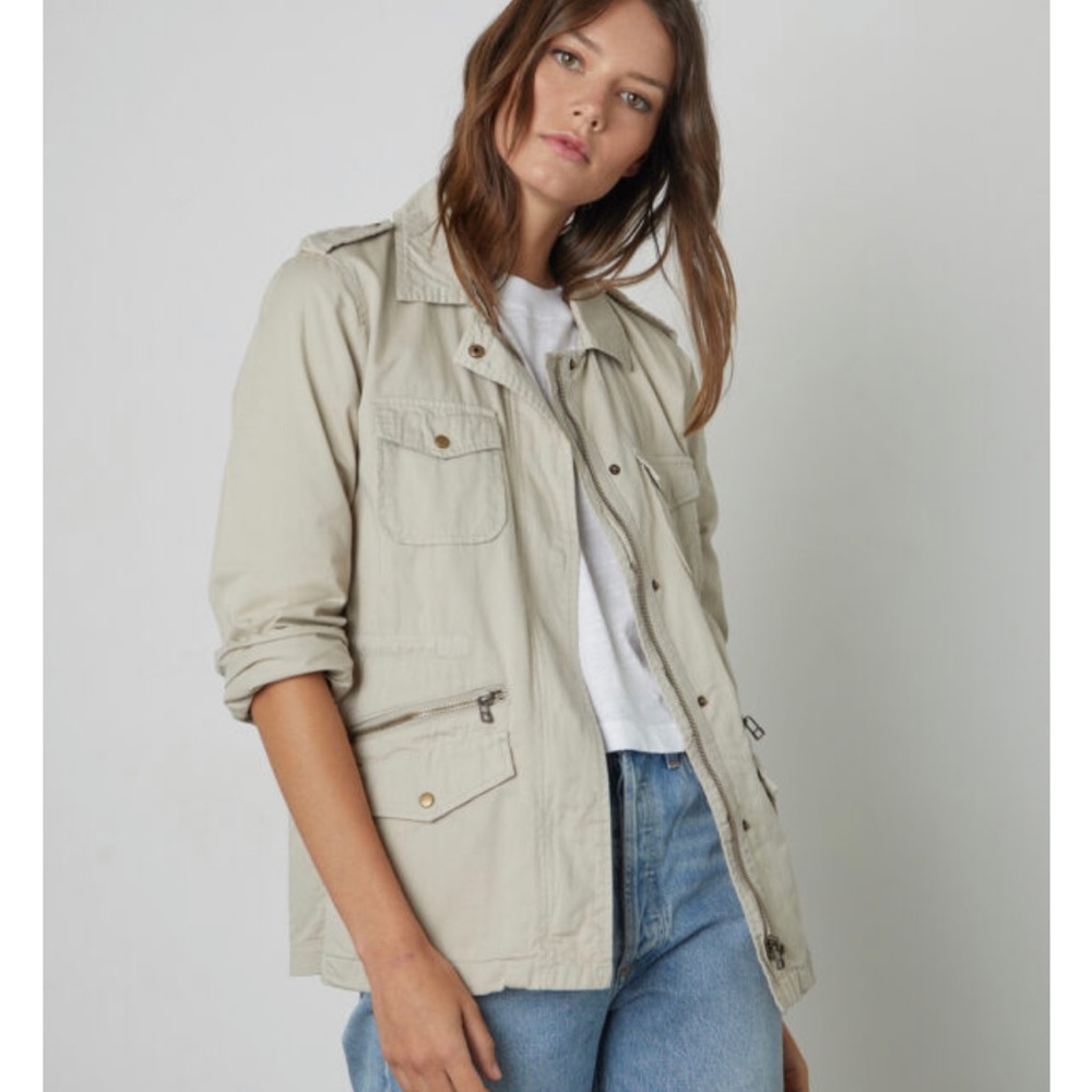 Velvet jacket designed by Lily Aldridge